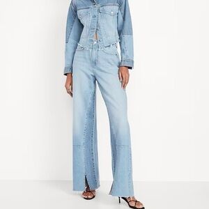 NWT old navy high waisted wide leg 22